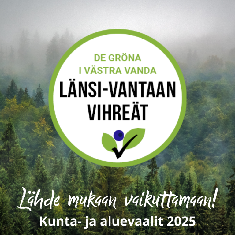 Länsi-Vantaan Vihreät loho ja Lähde mukaan vaikuttamaan, Kunta- ja aluevaalit 2025